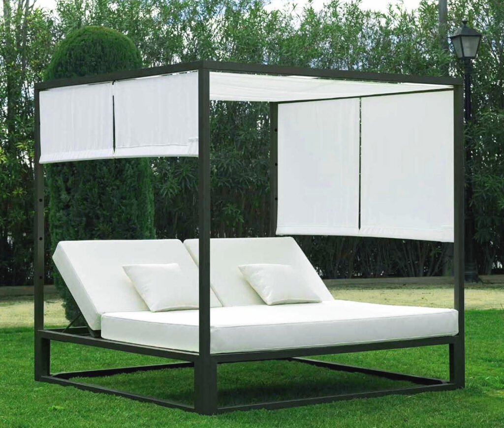 Cama balinesa jardin