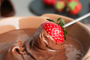 fondue de chocolate