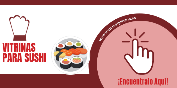 comprar vitrinas de sushi