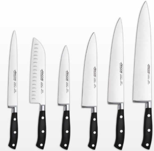 cuchillos en acero inoxidable aisi420