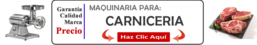 maquinaria para montar una carniceria