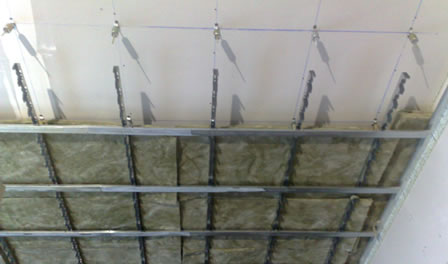 Aislamiento acustico de techo