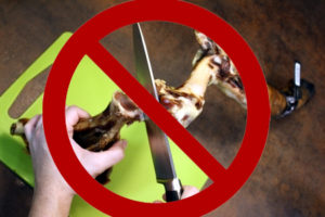 sierra de cinta mal corte