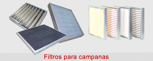 Filtros para campanas extractoras