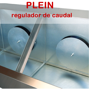 Campana plein regulacion de caudal por filtro