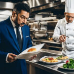 inspeccion de sanidad en un restaurante
